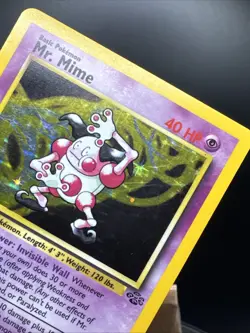 Mr. Mime 6/64 Holo Card Jungle Set 1999 Pokemon WOTC - Image 11