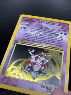 Mr. Mime 6/64 Holo Card Jungle Set 1999 Pokemon WOTC - Image 13