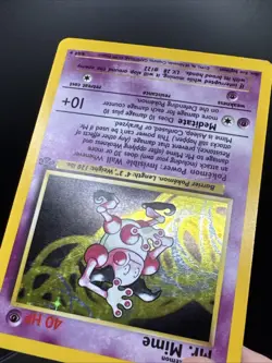 Mr. Mime 6/64 Holo Card Jungle Set 1999 Pokemon WOTC - Image 14