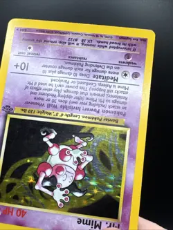 Mr. Mime 6/64 Holo Card Jungle Set 1999 Pokemon WOTC - Image 15