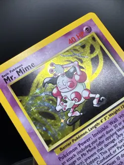 Mr. Mime 6/64 Holo Card Jungle Set 1999 Pokemon WOTC - Image 7