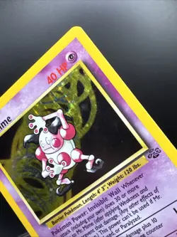 Mr. Mime 6/64 Holo Card Jungle Set 1999 Pokemon WOTC - Image 9