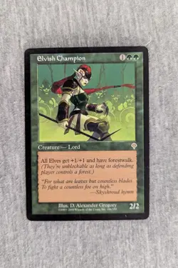 Elvish Champion - Invasion - Magic the Gathering (MTG) - Image 1