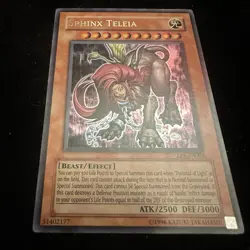 Yu-Gi-Oh Card: Sphinx Teleia EP1-EN003 Ultra Rare! EX - Image 1