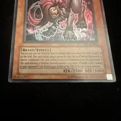 Yu-Gi-Oh Card: Sphinx Teleia EP1-EN003 Ultra Rare! EX - Image 3