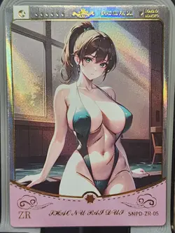 Atago U Girl Party The Charm Of Goddess Story Anime Waifu Card ZR ZR-05 - Image 1
