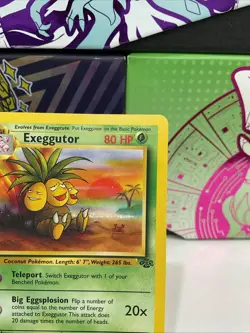 Exeggutor Jungle Pokemon Card Vintage WOTC 35/64 NM - Image 3