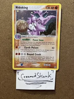 Nidoking - 8/112 - Holo Rare Fire Red and Leaf Green Pokemon Card LP - Image 12