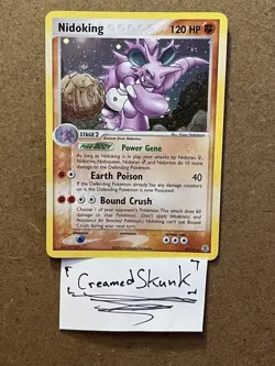 Nidoking - 8/112 - Holo Rare Fire Red and Leaf Green Pokemon Card LP - Image 4