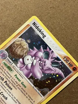 Nidoking - 8/112 - Holo Rare Fire Red and Leaf Green Pokemon Card LP - Image 6