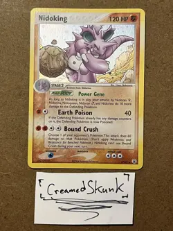 Nidoking - 8/112 - Holo Rare Fire Red and Leaf Green Pokemon Card LP - Image 9