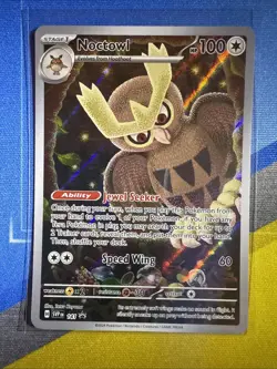 Pokémon TCG - Noctowl 141 Sv: Scarlet & Violet Promo Cards Holo - Image 3