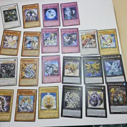 22 Yugioh Cards 1996 Some Marked 1st Edition No.92 Fake Body God Dragon Water Sp - Image 1