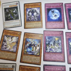 22 Yugioh Cards 1996 Some Marked 1st Edition No.92 Fake Body God Dragon Water Sp - Image 9
