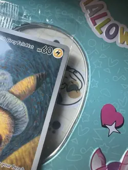Pokemon Pikachu with Grey Felt Hat Promo Card SVP 085 VAN GOGH - SEALED -🔥🔥🔥 - Image 7