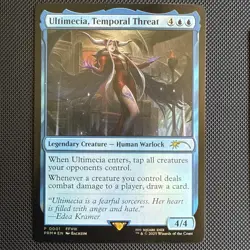 Final Fantasy Promo Cards Foil Cloud & Sephiroth Magic The Gathering mtg - Image 2