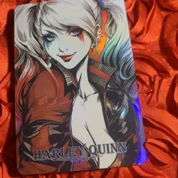Harley Quinn JOKER Goddess Masters Anime Holo Waifu Girl Card - Image 2