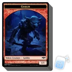 10 pcs GOBLIN TOKEN (4/13) Ravnica Allegiance RNA Magic MTG MINT CARD - Image 2