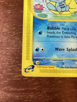 Wooper 117/147 Aquapolis e-Reader Regular Pokémon Card - Image 6