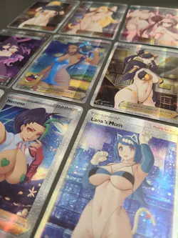 PokeGirl - ACG Anime Girl Doujin Waifu DIY Card - 9 Card Set - Image 3