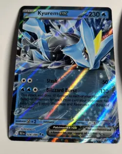 Pokemon Black Bolt 2 Card EX Lot! Kyrum Ex And Serperior Ex! Fresh Pull! NM - Image 2