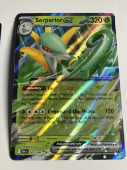 Pokemon Black Bolt 2 Card EX Lot! Kyrum Ex And Serperior Ex! Fresh Pull! NM - Image 3