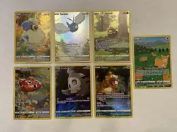 Crown Zenith  Pokémon Card Lot - 7 CARDS - Pack Fresh Near Mint - Image 1