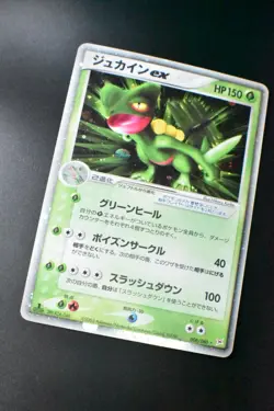 Sceptile ex 006/080 EX Magma VS Aqua 2003 Holo Rare Japanese Pokemon Card - Image 3
