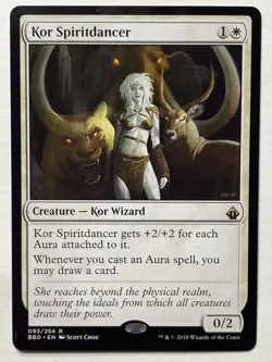 Kor Spiritdancer #93 (NM) Battlebond BBD Magic MTG - Image 1