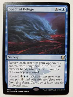 Spectral Deluge - Commander: Kaldheim (KHC) mtg 2021 - Image 1