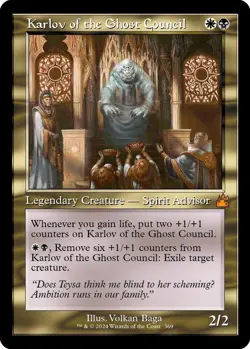 MTG RVR NM Retro Frame Karlov of the Ghost Council - Image 1