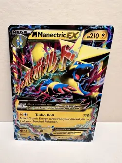 M MANECTRIC EX HOLO (24/119) XY PHANTOM FORCES ULTRA RARE POKEMON TCG - Image 1