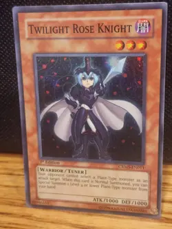 Yugioh - Twilight Rose Knight - CRMS-EN011 - Super Rare - (LP) - Image 1