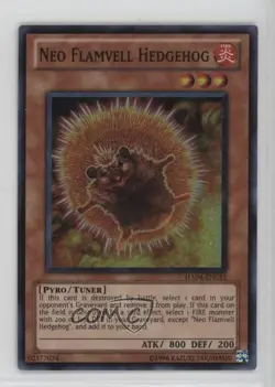 Neo Flamvell Hedgehog Unlimited YuGiOh Hidden Arsenal 4: Trishula's Triumph 1b53 - Image 1