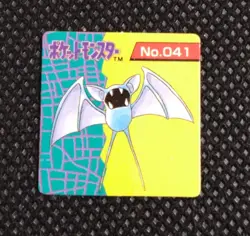 Zubat Pokemon Bros Card Mini Game Boy Anime Nintendo Japanese Japan No.041 - Image 1