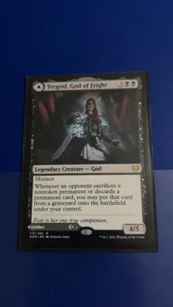MTG/ Magic The Gathering-Tergrid, God of Fright NM Regular Card 112/285 - Image 1