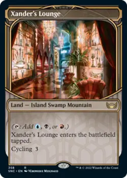 MTG SNC NM Showcase Xander's Lounge - Image 1