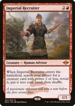 MTG MH2 NM FOIL Imperial Recruiter - Image 1
