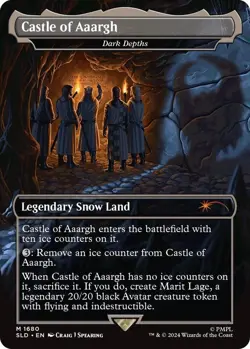 MTG SLD NM FOIL Castle of Aaargh - Image 1