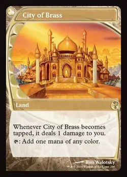 City of Brass x1 1x Mystery Booster 2 Future Sight NM MTG - Image 1