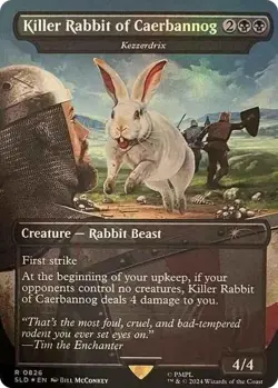 MTG SLD NM FOIL Killer Rabbit of Caerbannog - Image 1