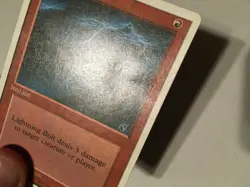 4X MTG 4TH EDITION 2 RED ELEMENTAL BLAST & 2 LIGHTNING BOLT / HP/SP /WRONGWAY052 - Image 10