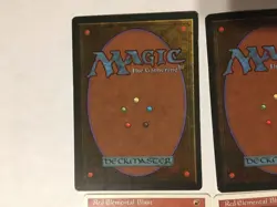 4X MTG 4TH EDITION 2 RED ELEMENTAL BLAST & 2 LIGHTNING BOLT / HP/SP /WRONGWAY052 - Image 8