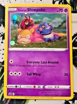 Galarian Slowpoke SWSH126 Pokemon Black Star Promo - Image 1