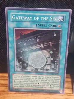 3 X Yugioh! LP Gateway of the Six - SOVR-EN089 - Super Rare - LPu - Image 3
