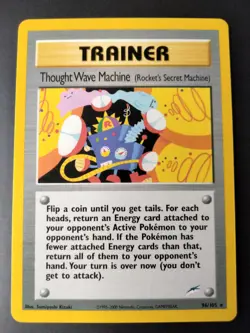 NM- Thought Wave Machine Trainer  96/105 Reg. Neo Destiny Unlimited Pokemon Card - Image 1