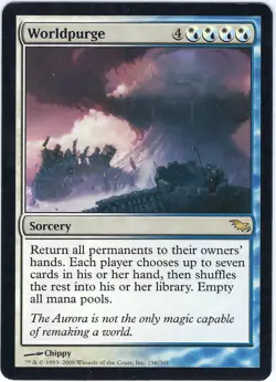 Worldpurge Shadowmoor Rare - MTG Magic the Gathering Card - Image 1