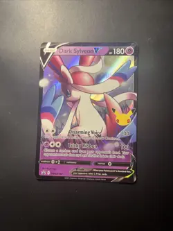 Dark Sylveon V SWSH134 Black Star Promo Celebrations Mint /NM Pokemon Card TCG - Image 1