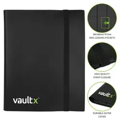 Binder - 9 Pocket Trading Card Album Folder - 360 Side Loading Pocket Binder ... - Image 2