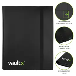 Binder - 9 Pocket Trading Card Album Folder - 360 Side Loading Pocket Binder ... - Image 9